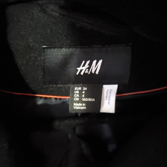 Womens H & M Wool-blend coat - Picture 3 of 4